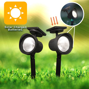 Forever Gifts Inc. - Solar Spotlight, Set of 1 (Black)