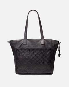 Muskens | Large Leather Tote Bag