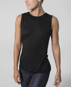 Tee Share Top in Black