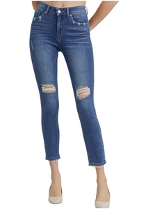 Verona Knee Distressed Skinny Jeans